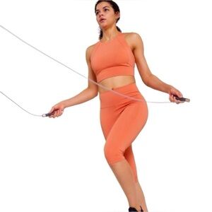 Calia Crop Leggings Women's Powermove Collection High-Rise Apricot size-XL NWT